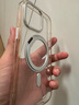 牛膜皇 苹果手机壳iPhone13/14plus支点壳充电支架防摔气囊保护高端透明 【360°旋转-全透明】冰环支架丨强磁吸附 iPhone 15 Pro Max 实拍图
