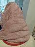 浩冠 小熊帽子女冬季可爱百搭毛线帽保暖毛绒帽围巾一体三件套秋冬天 浅粉色 均码 实拍图