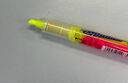 百乐（PILOT）双头记号笔直液式荧光笔学生文具SVW-15SL-双头荧光笔-YP 3mm 粉黄/粉红 单支装 实拍图