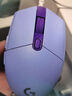 罗技（G）G102二代有线游戏鼠标机械电竞RGB小手个性化定制防滑贴桌垫耿鬼电竞宏编程轻量化百元性价比 G102紫色+鼠标垫 实拍图
