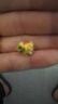 沙金diy串珠福袋大吉暴富貔貅招财猫元宝鱼纳福手链散珠配件饰品 彩色貔貅【1个装】 实拍图