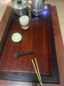 金灶（KAMJOVE）实木茶盘带烧水壶一体 自动上水茶具泡茶器全套茶台茶盘套装R-190 搭配F9 陶瓷茶具 茶水桶 实拍图
