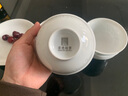 景德故事景德镇陶瓷米饭碗家用餐具碗4.5英寸中式玲珑瓷饭碗汤碗10只套装 实拍图