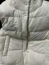 坦博尔羽绒服马甲女立领宽松外搭短款羽绒背心外套TD236006 小香白 160 实拍图