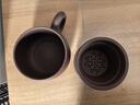 藏壶天下紫砂杯子宜兴原矿手工茶杯大容量水杯隔舱过滤茶水分离杯办公盖杯 实拍图