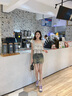 达芙妮（DAPHNE）老爹鞋女款2025爆款春季透气鞋子女厚底增高女鞋榴莲底轮胎跑步鞋 米紫色【5.5CM榴莲底】 37 实拍图