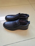 意尔康男鞋冬季羊皮软面休闲皮鞋加绒加厚保暖爸爸棉鞋 59856W 黑色 44  实拍图