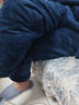 芬腾睡衣男三层加厚珊瑚绒夹棉家居服套装秋冬季男士加绒法兰绒 实拍图