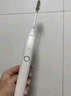 千山电动牙刷男女士软毛刷头净白杀菌声波成人自动电牙刷学生情侣节日生日礼物送男女友 冰莹白【含4刷头+便携盒】 实拍图