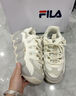 FILA 斐乐可颂鞋复古运动鞋女冬休闲鞋老爹鞋 豆腐白/燕麦色-TO 36.5 (230mm) 实拍图
