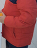 雪中飞【双面穿】儿童羽绒服冬季轻薄男女童面包服羽绒服中国红130cm 实拍图