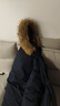 棉致加厚工装连帽棉服女新款宽松派克服棉衣外套女面包服羽棉袄绒服 X809藏蓝色【高品质80】 L 125-145斤 实拍图