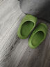 果洛菲（GUOLUOFEI）踩屎感拖鞋男夏季厚底eva浴室情侣凉拖鞋女款可外穿 绿色 36-37 实拍图