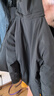 龙牙【补货速抢】二代隐炽夹克鹅绒羽绒服2024冬季高端保暖防风防寒 极夜黑 M 175/96A（135-150斤） 实拍图
