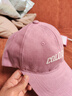 楚黛妮（CHUDAINI）帽子男女四季通用棒球帽百搭韩版大头围显脸小鸭舌帽户外防晒透气 粉色 L 常规款53-59cm 实拍图