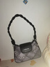 南木熊包包女包斜挎包链条单肩包25春新款手提百搭轻奢腋下包新年礼物 单肩斜挎包【黑色】 实拍图