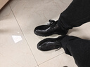 奥康（Aokang）男鞋加绒保暖商务皮鞋男系带舒适日常休闲正装鞋子黑色加绒款42码 实拍图
