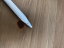 澳浪【2个装】适用Apple Pencil Pro笔尖套 苹果iPad电容笔1/2代笔尖耐磨超薄防磨软套 硅胶+纤维款 实拍图