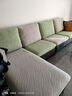 迈恻亦沙发套万能通用型三座一贵妃沙发套罩笠四季通用弹力沙发坐垫套 流年-柠檬绿 加大单人【宽65-95长65-95cm】单件装 实拍图