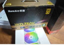 航嘉（Huntkey）WD750K金牌750W电源（80PLUS金牌/单路62.5A/原生PCIe5.0/全电压/LLC+SR+DC-DC/智能温控） 实拍图