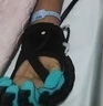 适康达手指康复训练器中风偏瘫手部按摩器康复手套脑梗手功能屈伸抓握锻 左【热敷款】主机+康复手套 （大码）XL 实拍图
