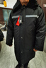 保罗岚芝加长款军大衣男保安大衣多功能棉袄冬季加厚保暖户外冷库防寒棉服 实拍图