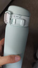 象印（ZO JIRUSHI）弹盖保温保冷杯480ml淡绿色 不锈钢户外学生防漏水杯SM-SF48AM 实拍图