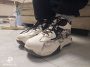 回力男鞋篮球鞋2025秋冬季新款男士高帮运动跑步鞋休闲鞋子 白黑 42 实拍图
