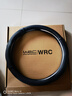 WRC汽车真皮方向盘套四季通用保护套凹凸感适用宝马奔驰奥迪大众丰田 真皮O型黑色 实拍图