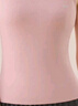 猫人100%羊毛女士保暖背心女加绒加厚保暖衣女打底衫坎肩马甲粉色XL 实拍图