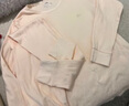 恒源祥女士内衣纯棉抗菌秋衣秋裤套装秋冬季打底棉毛衫基础保暖100%棉 浅玉【圆领1套100%纯棉】 S （160/85) 实拍图
