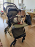 Justyes嘉也泡芙双向高景观婴儿推车可坐可躺轻便折叠新生儿宝宝婴儿车 抹茶绿plus【靠背三档机械调节】 实拍图