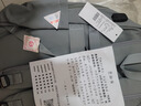 酷咖双肩包男背包初高中大学生书包多功能电脑包时尚通勤休闲包旅行包 灰色 实拍图