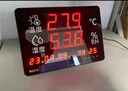 融测工业级温湿度计室内家用大屏显示器记录仪表嵌入式RC812内置探头 实拍图
