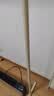 木樽简约加粗晾衣架落地阳台晒被子挂衣架单杆晾衣杆出租屋卧室晒衣架 1.2米奶油白 加粗圆管 实拍图