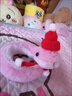 可爱途小马玩偶儿童马年吉祥物公仔马上有钱花毛绒玩具创意马抽象礼物 招财小粉蛇 一个 (可固定造型) 马年吉祥物 实拍图