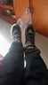 海澜之家HLA男鞋百搭运动鞋男潮流鞋子男士休闲鞋男 0497 黑色(加绒) 42 实拍图