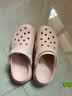 CROCS卡骆驰檀健次同款经典泡芙洞洞鞋轻便舒适男女同款花园鞋|207521 石英粉-6UR(含智必星) 37 /38(230mm) 实拍图