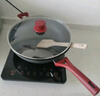 爱仕达不粘锅炒锅平底电磁炉炒菜锅无烟少油硬氧耐磨不沾炒菜锅 红色 升级无油烟款 32cm 实拍图