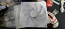 九州风神（DEEPCOOL）FD14ARGB机箱散热风扇单包白色/PWM/14025/8PIN接线口/PBT材质/四角包胶/3年质保 实拍图