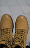 骆驼（CAMEL）休闲增高厚底户外工装男士大黄靴 G13W076024 沙漠黄/咖啡 41  实拍图