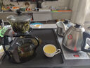 清韵逸品透明玻璃功夫茶具套装自动磁吸泡茶器懒人耐热茶杯茶壶办公室会客 登高 (灰色) 实拍图