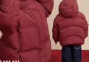 齐齐熊 男童羽绒服面包服儿童保暖冬装上衣宝宝白鸭绒 实拍图