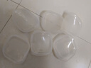 sungsa日本进口抗菌冷冻小肉盒水果盒冰箱饺子收纳盒葱姜蒜保鲜盒食品级 抗菌款120ml*6个装 实拍图