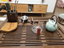 从简大马士革普洱茶道六君子套装泡茶工具家用开茶器功夫茶具配件 黑檀木海棠茶道筒 实拍图