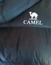 骆驼（CAMEL）户外羽绒服24秋冬新款中性男女标准长防风防泼水面包羽绒外套 实拍图