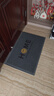 富居入户门地垫进门口脚垫室外防水防潮丝圈防滑垫60*90cm微笑HOME 实拍图