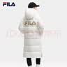 FILA斐乐官方男女长款羽绒服冬情侣款宽松休闲简约连帽保暖外套 实拍图