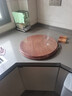 厨帮宝黄铁木砧板刀板砧板莱板实木家用抗菌防霉菜墩圆形案板粘板占板 【2-3人】提手款39*4cm 实拍图