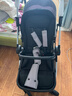 ANGI BABY婴儿车高景观双向可坐可躺0-3岁婴儿推车一键折叠遛娃神器推车 星钻灰【双向+减震+可坐可躺】 透气靠背轻便可折叠舒适溜娃车 实拍图